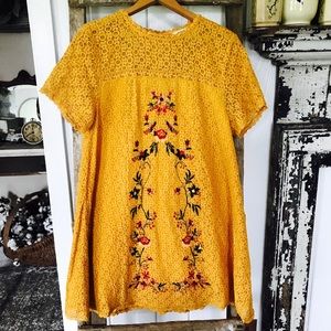 Mustard Umgee Dress